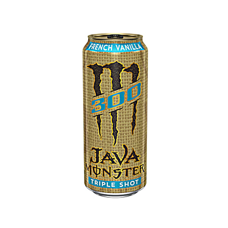 Monster Energy 15 oz Triple Shot Vanilla Coffee Energy Drink