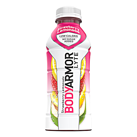 BODYARMOR Lyte 16 oz Strawberry Lemonade Sports Drink