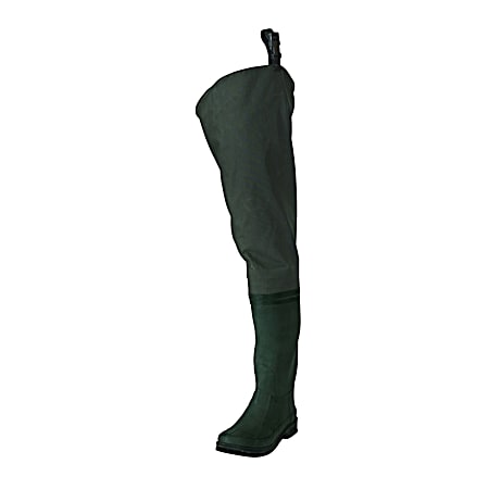 Cascades 2-Ply Hip Wader Cleated - Forest Green