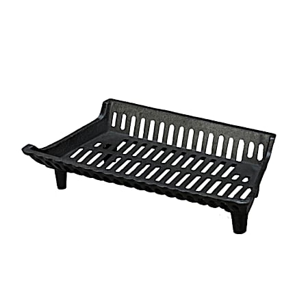 22 in Franklin Style Cast Iron Fireplace Grate