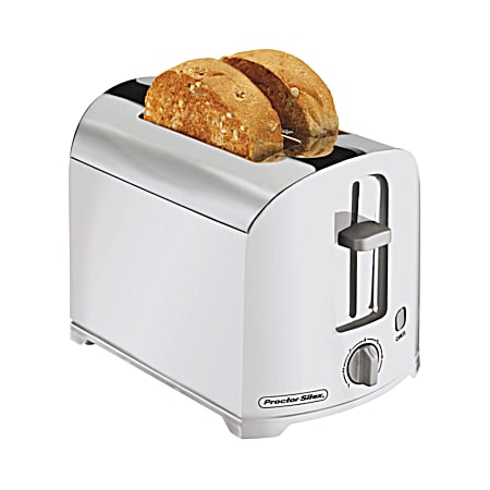 Proctor Silex 2-slice White Cool-Wall Toaster