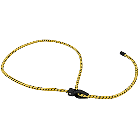 Lock-It 48 in Yellow Adjustable Bungee Cord