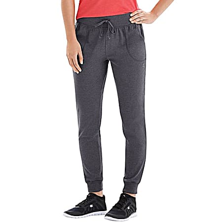 Women's Granite Heather Pocketed Cotton Joggers