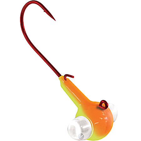 Google Eye Chartreuse/Orange Jig