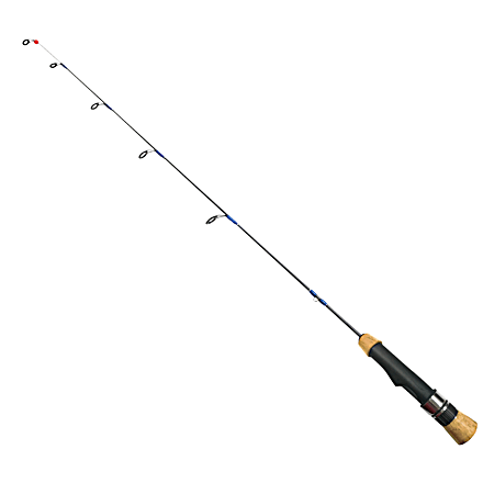 Titanium Tip Stick Ice Fishing Rod - Black