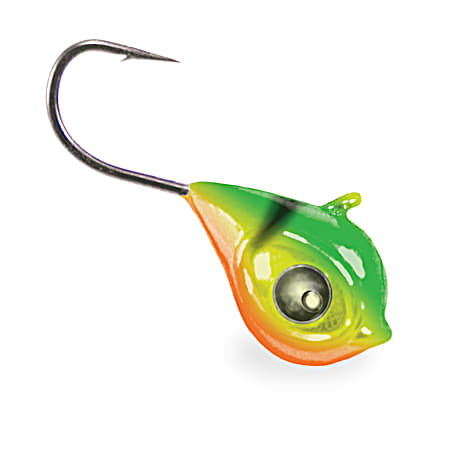 Fire Tiger Rattling Google-Eye Tungsten Ice Jig