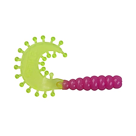Kalin's Bubble Gum Chartreuse Triple Threat Tickle Grub