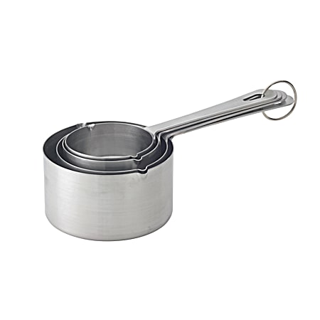 4 pc Stainless Steel Measuring Cup Set