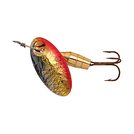 Holographic Deluxe Spinner Lure - Orange