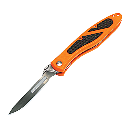 Orange Piranta Edge Knife