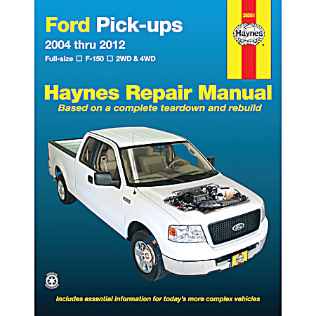 Repair Manual - Ford Pick-Ups 04-09