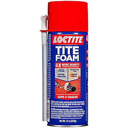 Tite Foam 12 oz White Insulating Foam Sealant