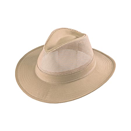Adult Hiker Beige Breezer Hat