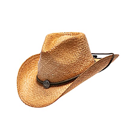 Adult Tuscola Western Straw Hiker Hat