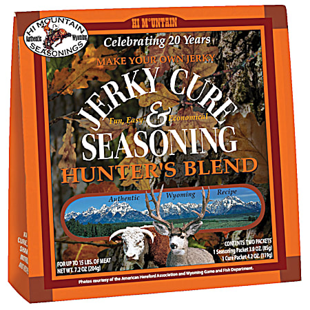 Hi Mountain Seasonings 7.2 oz Hunter's Blend Jerky Kit