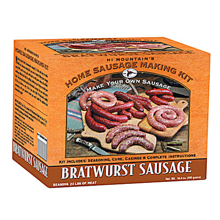 Hi Mountain Seasonings 16.4 oz Bratwurst Sausage Kit