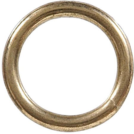 Hillman Solid Brass Welded Ring