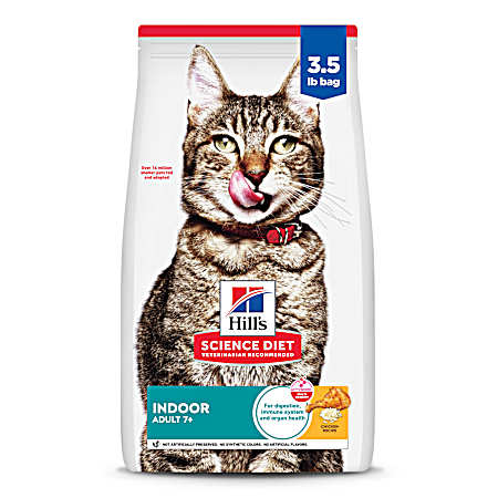Science Diet Adult 7+ Indoor Chicken Recipe Dry Cat Food