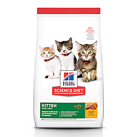 Science Diet Kitten Chicken Recipe Dry Cat Food