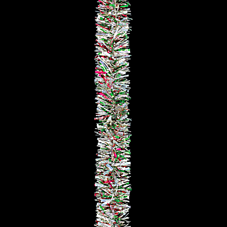 Deluxe Deco 10 ft Red/Green/Gold/White Garland