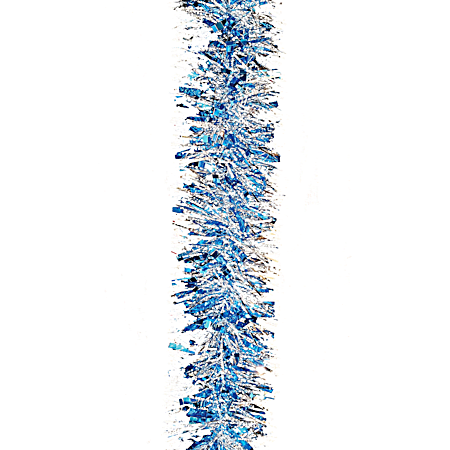 Deluxe Deco 10 ft Blue/Silver/White Garland