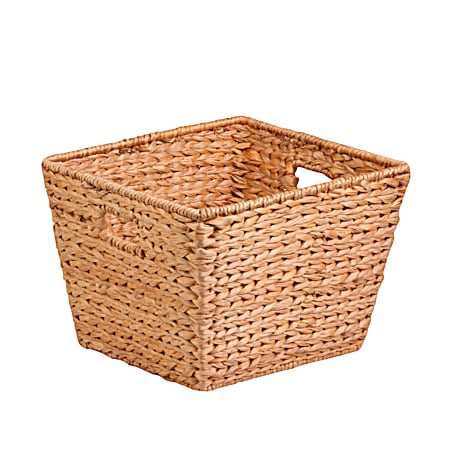 Honey-Can-Do Large Tall Square Natural Basket