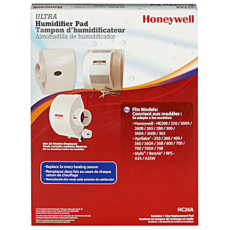 Whole House HC26A Clay Humidifier Replacement Pad