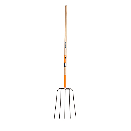 5-Tine Fork w/ Wood Handle