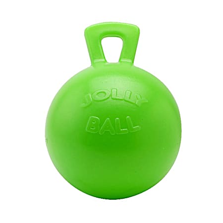 10 in Apple Scented/Flavored Jolly Ball Horse Toy