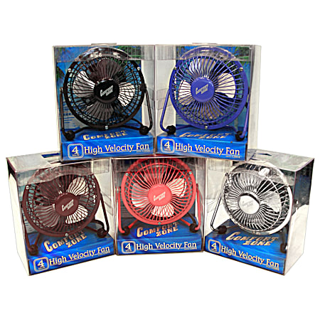 4 in High-Velocity Cradle Fan - Assorted