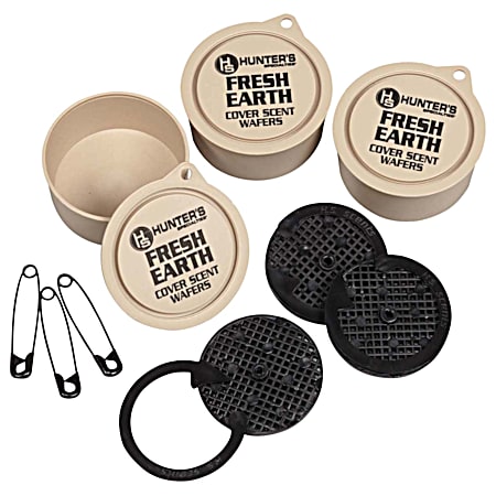 Hunter's Specialties Fresh Earth Cover Scent Wafers - 9 Pk