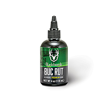 Buc Rut 4 oz All Natural Premium Buck Urine