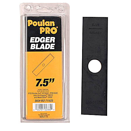 7.5 in Replacement Edger Blade