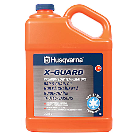 Husqvarna X-Guard Premium 1 gal Low Temperature Bar & Chain Oil