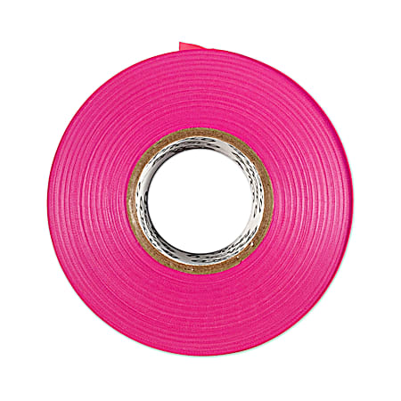 150 ft Pink Flagging Tape Roll