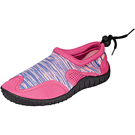 Lakes & Rivers Girls' Multicolor Pink Slip-on Aquasock