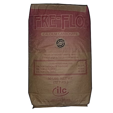 50 lb Fre-Flo Feeding Calcium