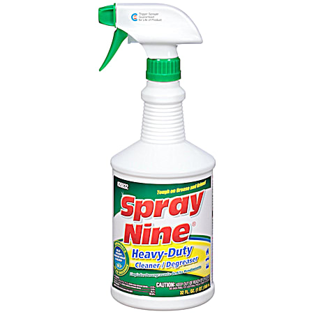Spray Nine 32 oz Heavy-Duty Cleaner, Degreaser & Disinfectant