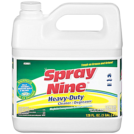 Spray Nine 1 gal Heavy-Duty Cleaner, Degreaser & Disinfectant