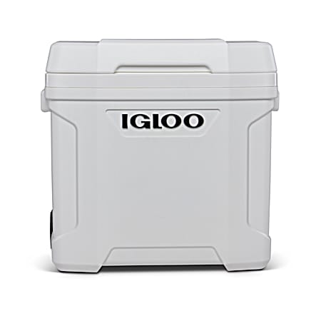 Igloo White 30 Qt Latitude Marine Roller Cooler