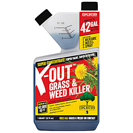 32 oz X-Out Grass & Weed Killer