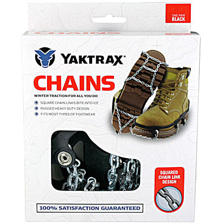Winter Traction Chains - Black