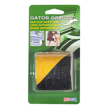 True Grit Yellow/Black Safety Tape