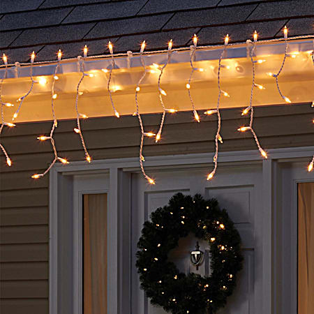 300 Ct. Icicle Style Clear Lights