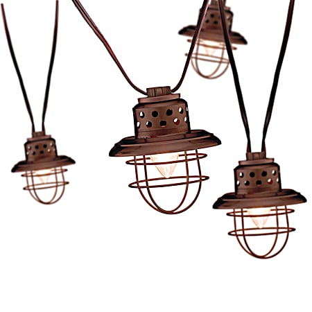 Expressions 10 Ct Clear Metal Cage Lantern Lights