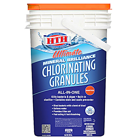 HTH 50 Lb Ultimate Mineral Brilliance Chlorinating Granules