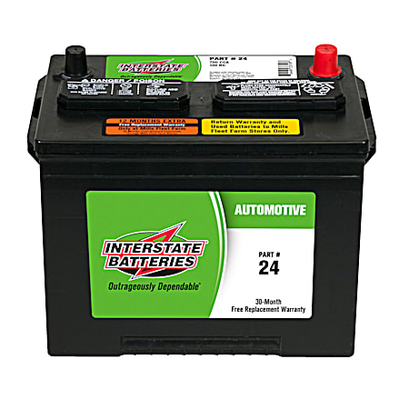 Grp 24 42 Mo 700 CCA Automotive Battery