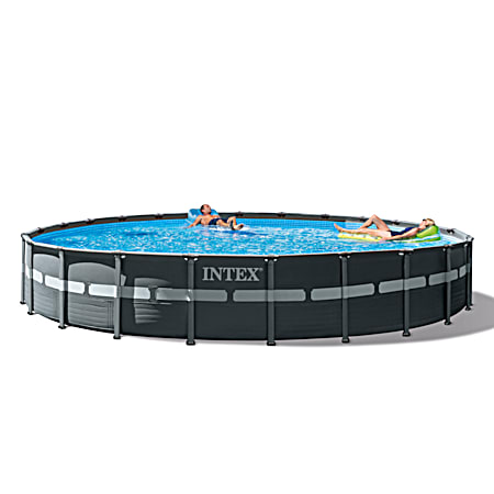 24 Ft X 52 In Ultra XTR Frame Above Ground Swimming Pool Set