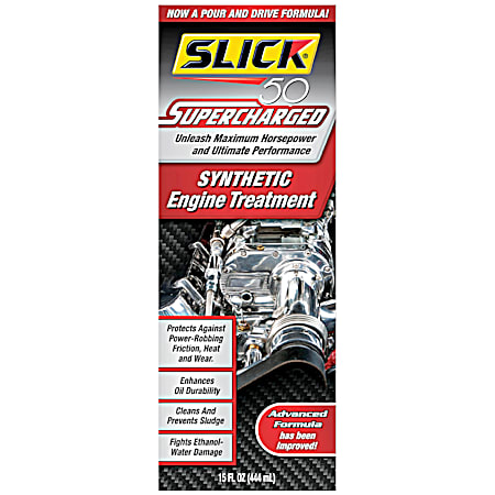 Slick 50 15 oz Supercharged Synthetic Engine Treatment