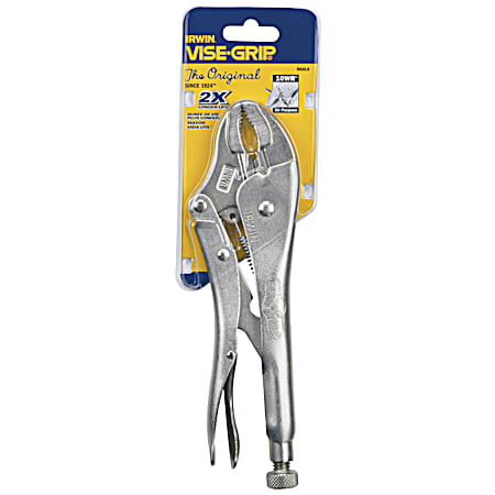Vise-Grip The Original 10 in Curved Jaw Locking Pliers w/ Wire Cutter